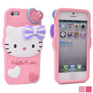 Apple Pink Hello Kitty Phone Case